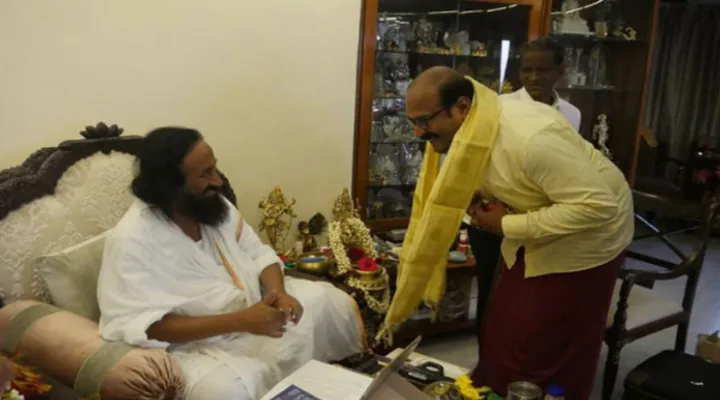 Sri Sri Ravishankar Guruji — founder of The Art of Living