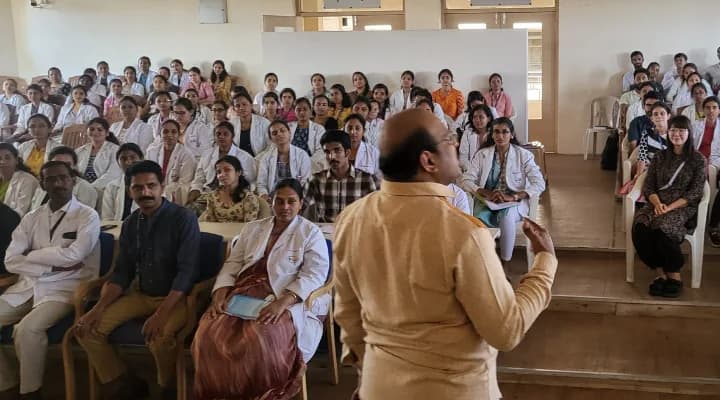 Spaced revision, with medical students
